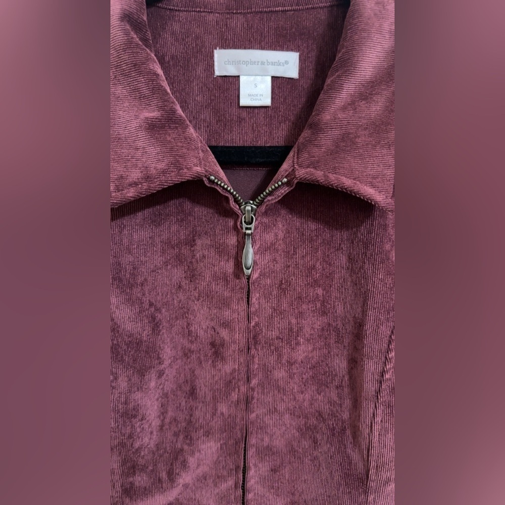 Christopher & Banks Corduroy Jacket - Picture 3 of 11